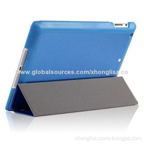 PU leather tablet case for iPad, various colors are available